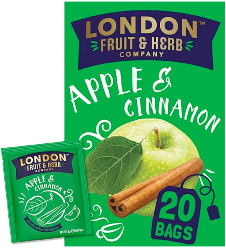 London Fruit & Herb Apple & Cinnamon Twist Tea 20 Bag(s)