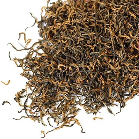 GOARTEA Jinjunmei Black Tea - 2Pcs 250g / Total 17.6oz Premium Grade - Fujian Jin Jun Mei - Golden Beautiful Eyebrow Chinese Loose Leaf Tea - Golden Buds