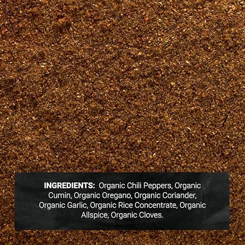 Frontier Co-op Organic Chili Powder Seasoning, 1 Pound, Mild to Moderatly Spicy, Sweet, Tangy, Zesty, Kosher, Salt Free