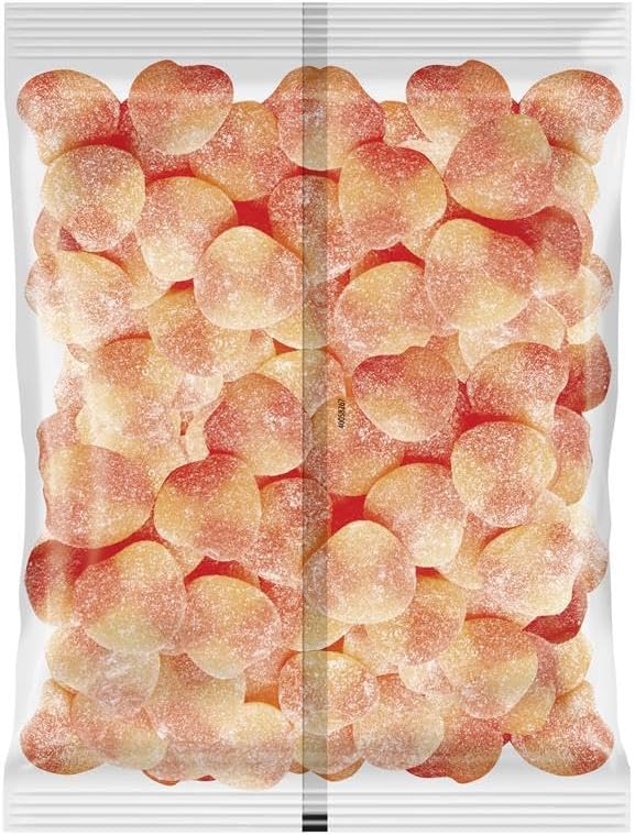 Haribo Gummi Candy, Peaches, 5-Pound Bag
