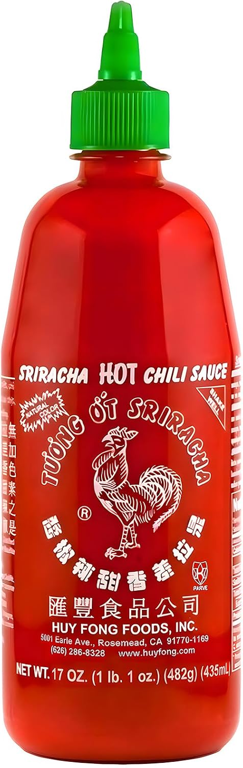 The Original Huy Fong Sriracha, 17 OZ, Pack of 3