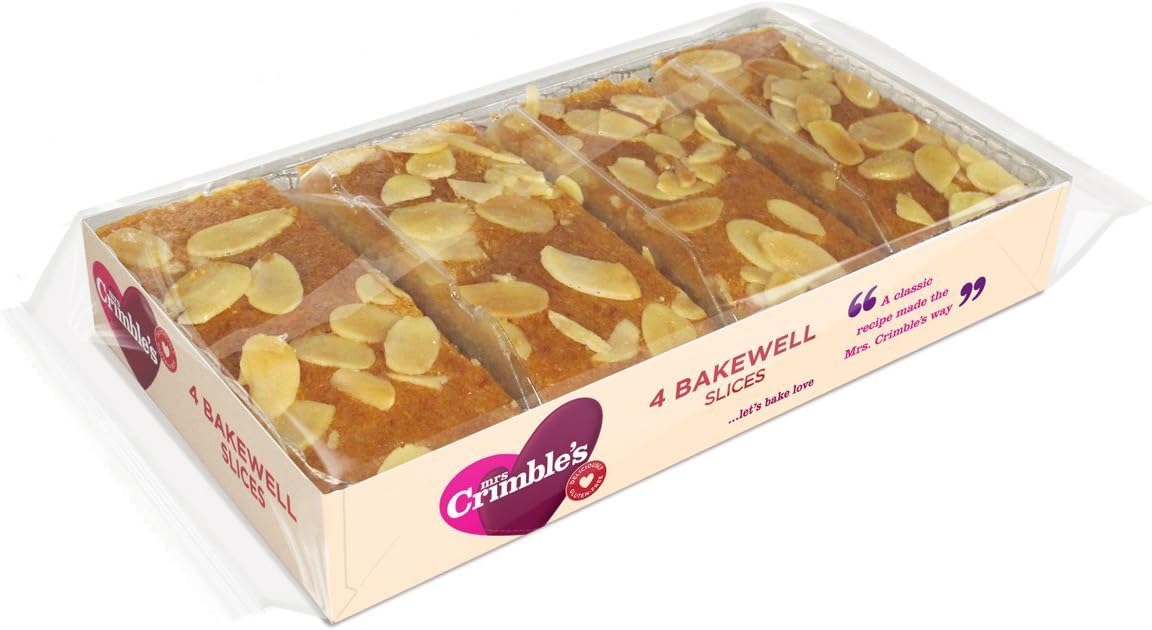 Mrs Crimbles Bakewell Slices 4 Pack