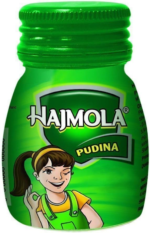 Hajmola Tablet - 120 Tablets Pudina (Spearmint)