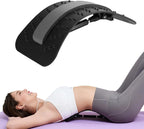 YAJIACLONE Back Stretcher for Lower Back, Adjustable Lumbar Support Board, Manual Spine Stretch Tool for Daily Use, Portable Device (Not a Massage Device)
