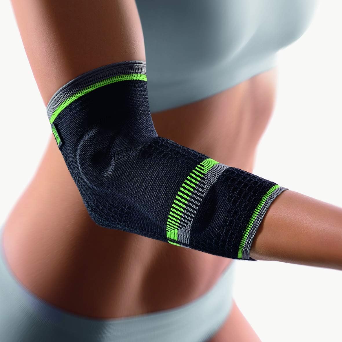 Bort 122600 Epibasic, Epicondylitis Support with Padding - Tendonitis Brace, Golfers Elbow Brace, Tennis Brace, for Arthritis, Elbow Pain, Sport Cool Max, (xx-Small, Sport, 7.9" – 8.7" inches)