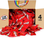 SKITTLES Original Fun Size Chewy Candy Bulk Pack, 4 Pound Box