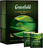 Greenfield Tea, Flying Dragon, 100 Count