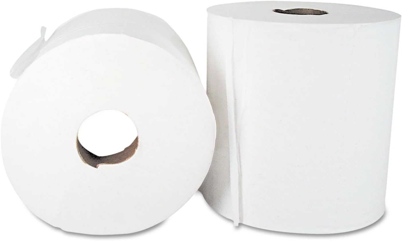 Boardwalk 6415 Center-Pull Hand Towels, 2-Ply, Perforated, 7 7/8" x 10", 660 Sheets Per Roll (Case of 6 Rolls)