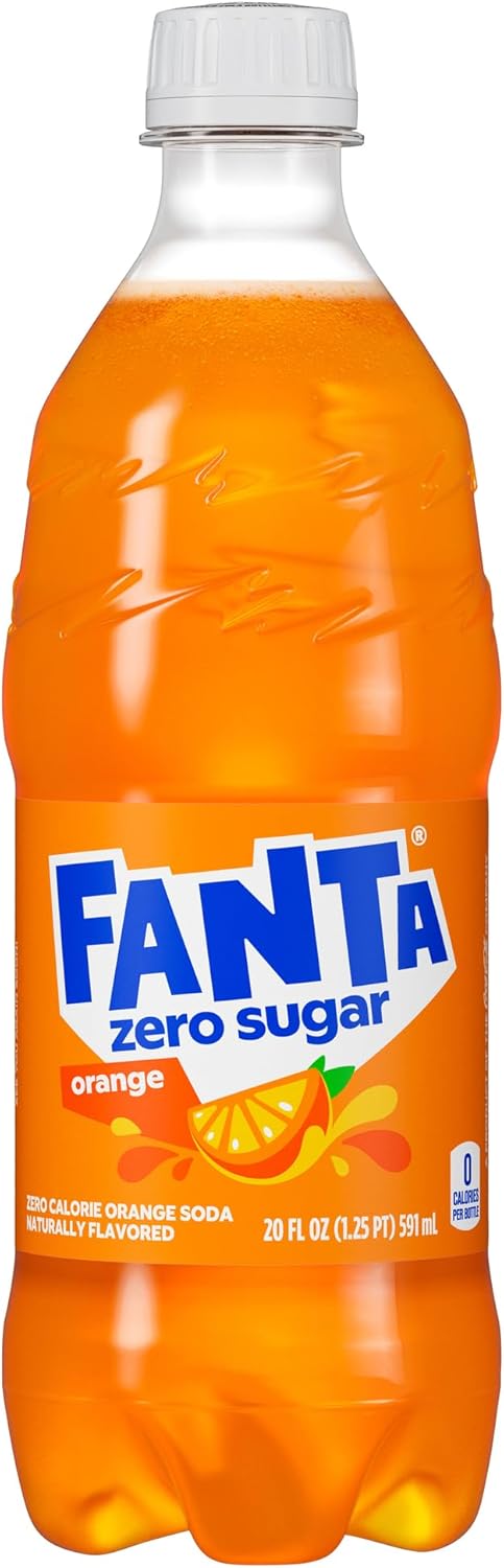 Fanta Zero Sugar Orange 20oz