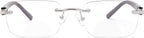 MIRYEA Bifocal Spring Hinge Photochromic Sun Readers Anti Blue Light Reading Glasses