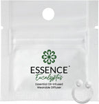 Essence Wearable Aromatherapy Nasal Diffuser – Eucalyptus Essential Oil Nose Ring Silicone Inhaler for Stress & Mood Support - Made in USA & Travel-Friendly