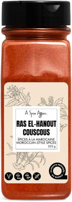 A Spice Affair’s Ras El-Hanout Moroccan Spice - 225 g (7.9 oz) - Ras-El Hanout Spice and Seasoning Blend, Moroccan Spice Blend