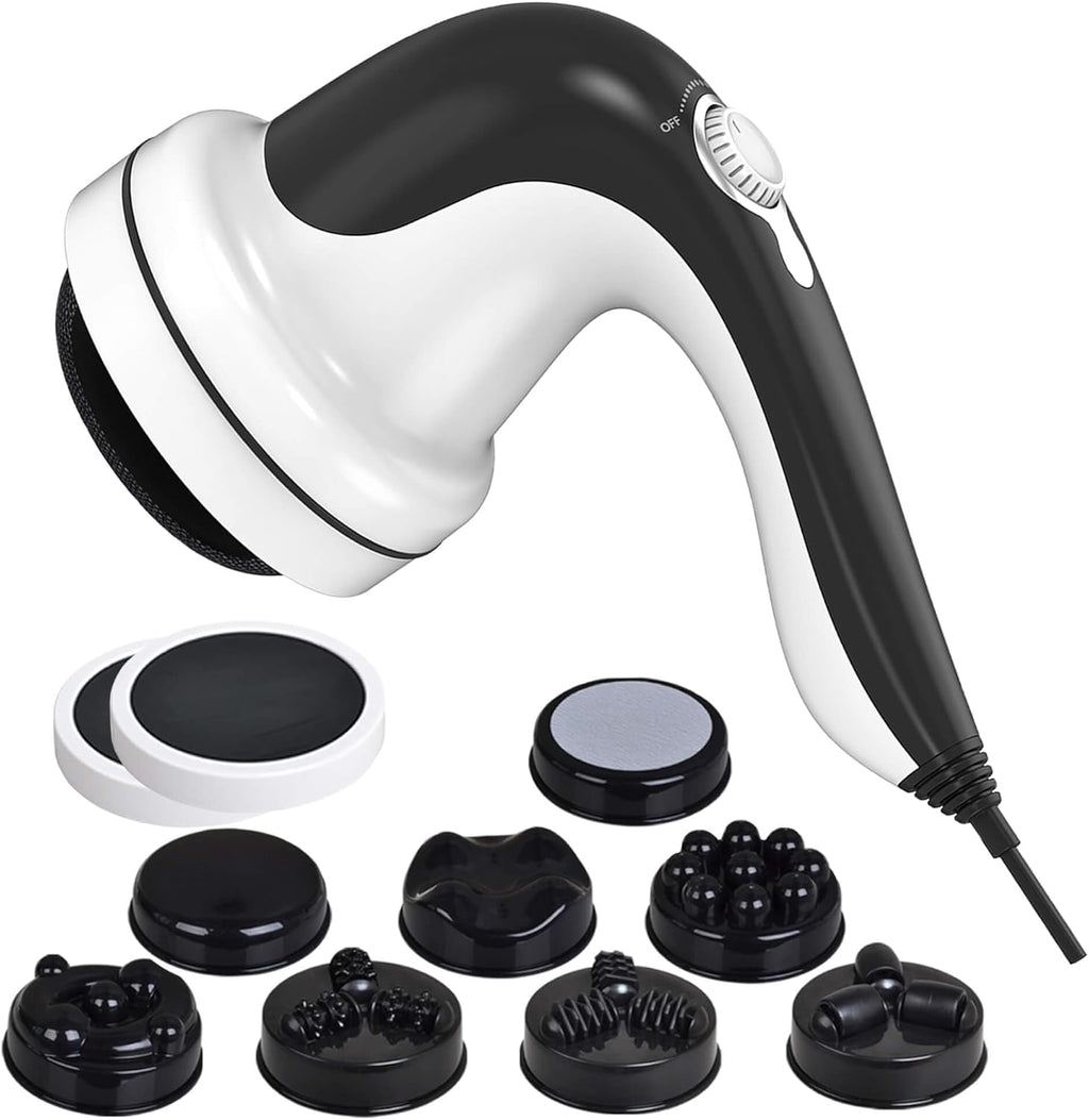 Cellulite Massager,Body Sculpting Machine for Stomach Fat,Handheld Cellulite Remover for Sculpt Belly,Thigh,Butt,Vibrating Massager for Deep Tissue & Lymphatic Drainage,Suitable for Women Man at Home