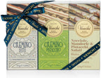 Venchi - Bundle of 6 White Chocolate with Salted Nuts and Cremino Bars, 22.57 oz - Gluten Free - Family Pack