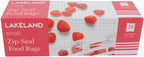 24 Lakeland Zip-Seal Food Storage Bags 18 x 20cm