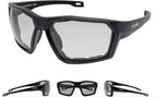 ANSI Z87.1+ Safety Sunglasses, Impact Resistant with EVA Foam, Anti-Fog Windproof for MTB, Cycling, Shooting, Work