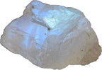 GEMHUB Untreated Raw Rough Moonstone 9.50 Ct. Certified Uncut Healing Crystal Natural Rainbow Moonstone Gemstone