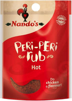 Nando's Hot Peri Peri Seasoning Rub (25g) - Pack of 2