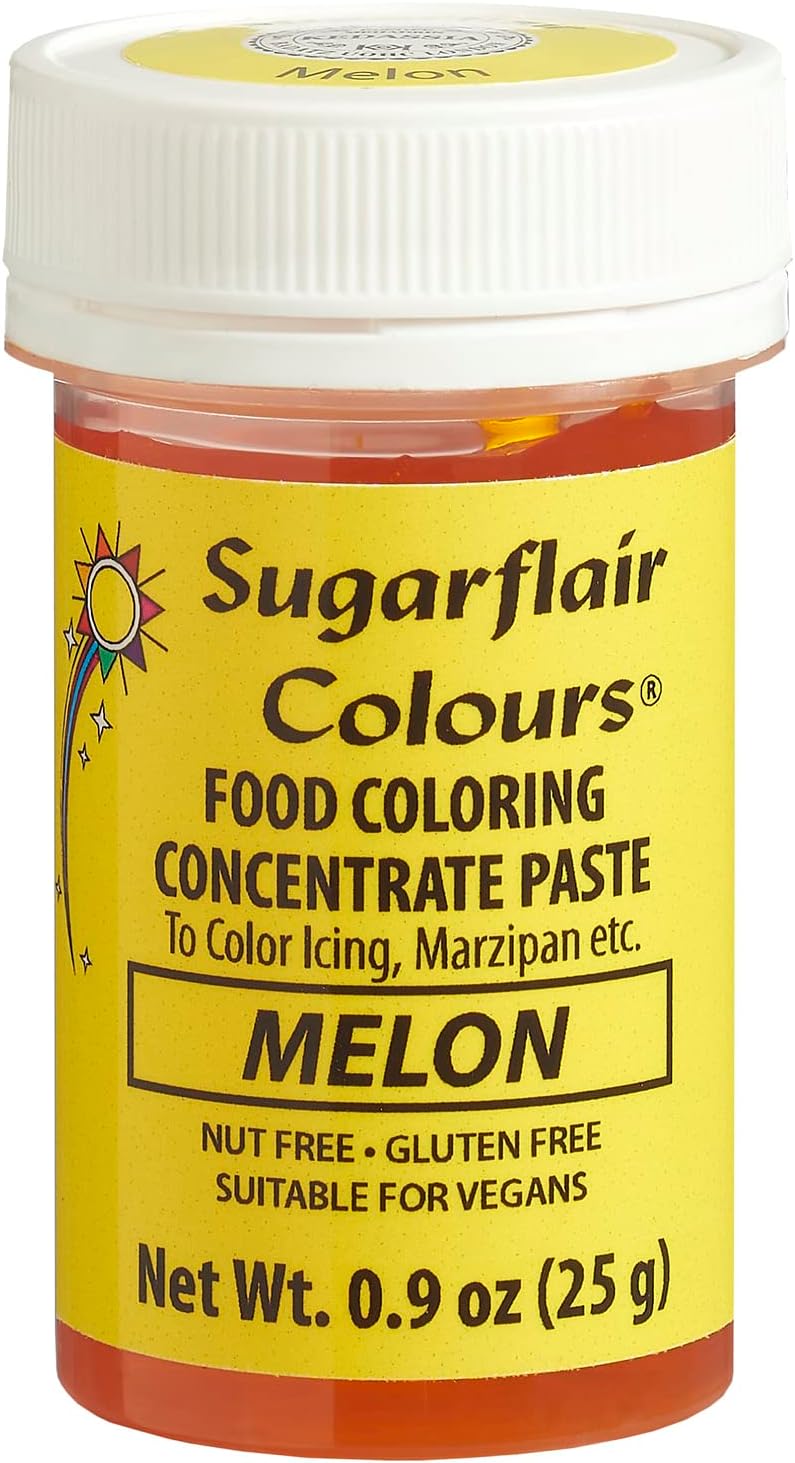 Sugarflair Food Coloring Concentrate Paste, 25 Grams Melon