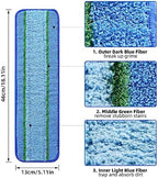 6 Pack Deep Clean Pads for Bona Family of Mops, Washable & Reusable Microfiber Cleaning Pad for Hardwood and Multi-Surface