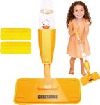 Kids Cleaning Set, Toddler Spray Mop for Age 2-5 Year, Montessori Toy for Kitchen Pretend Play, Birthday for Boys Girls (2 Washable Pads)