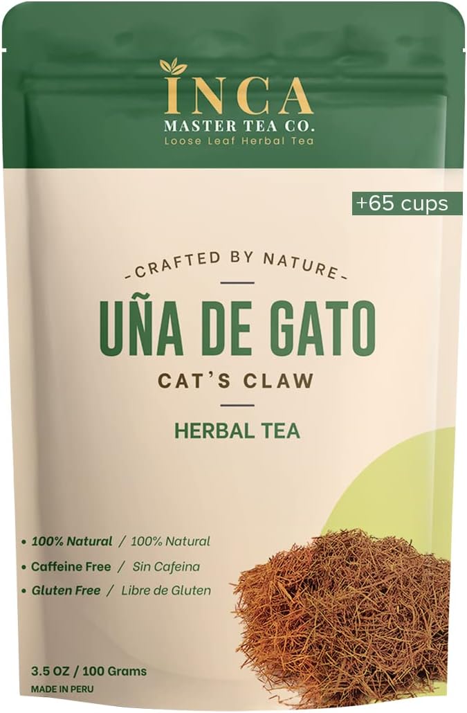 Uña de Gato – Cat’s Claw Bark (Uncaria tomentosa) from the Peruvian Amazon - Cut & Sifted Fine Bark - Traditional Amazonian Herbal Tea for Immune Support, Natural Antioxidant, Sustainably Sourced