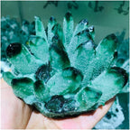 Health & Household Natural Beatiful Yellow Tibetan Quartz Crystal Cluster Specimen