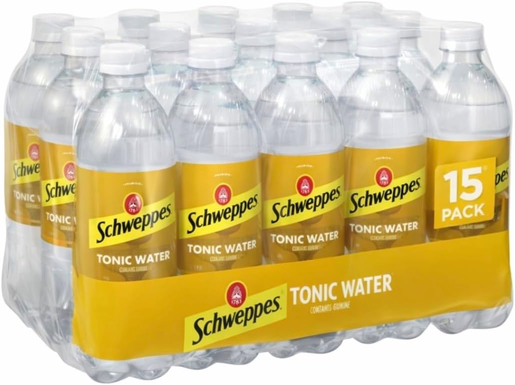 Schweppes Tonic Water, 1 Liter, 15 Pack