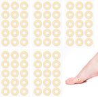 75 Count Corn Cushions for Feet, Self-Stick Adhesive Callus Cushions to Protect Sore Spots with Foam Padding Round Soft Foot Care Cushion - Relief Pain Pressure Friction from Shoes
