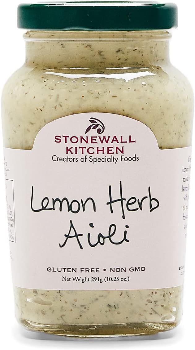 Stonewall Kitchen Lemon Herb Aioli, 10 Ounce
