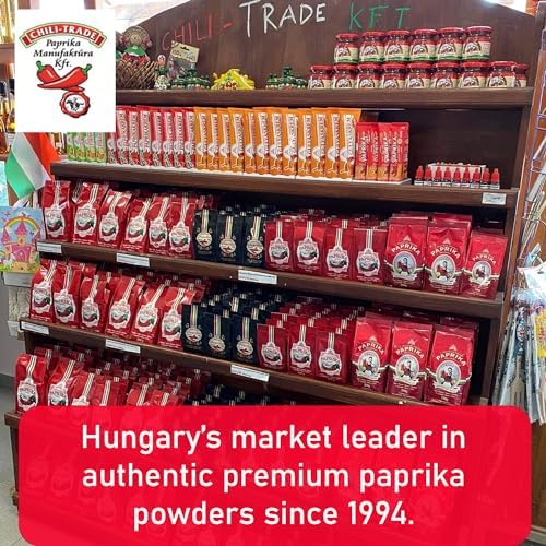 Hungarian Hot Paprika (8.8oz/250g) Imported from Kalocsa, Hungary
