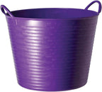 TubTrug SP26P Medium Purple Flex Tub, 26 Liter