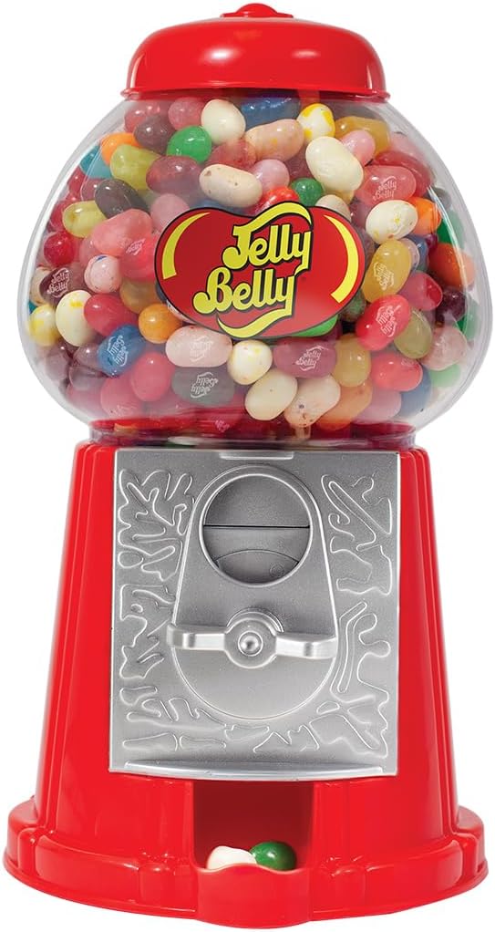 Jelly Belly Bank Bean Machine, Holds 23.5 ounces of Jelly Beans - Genuine, Official, Straight from the Source