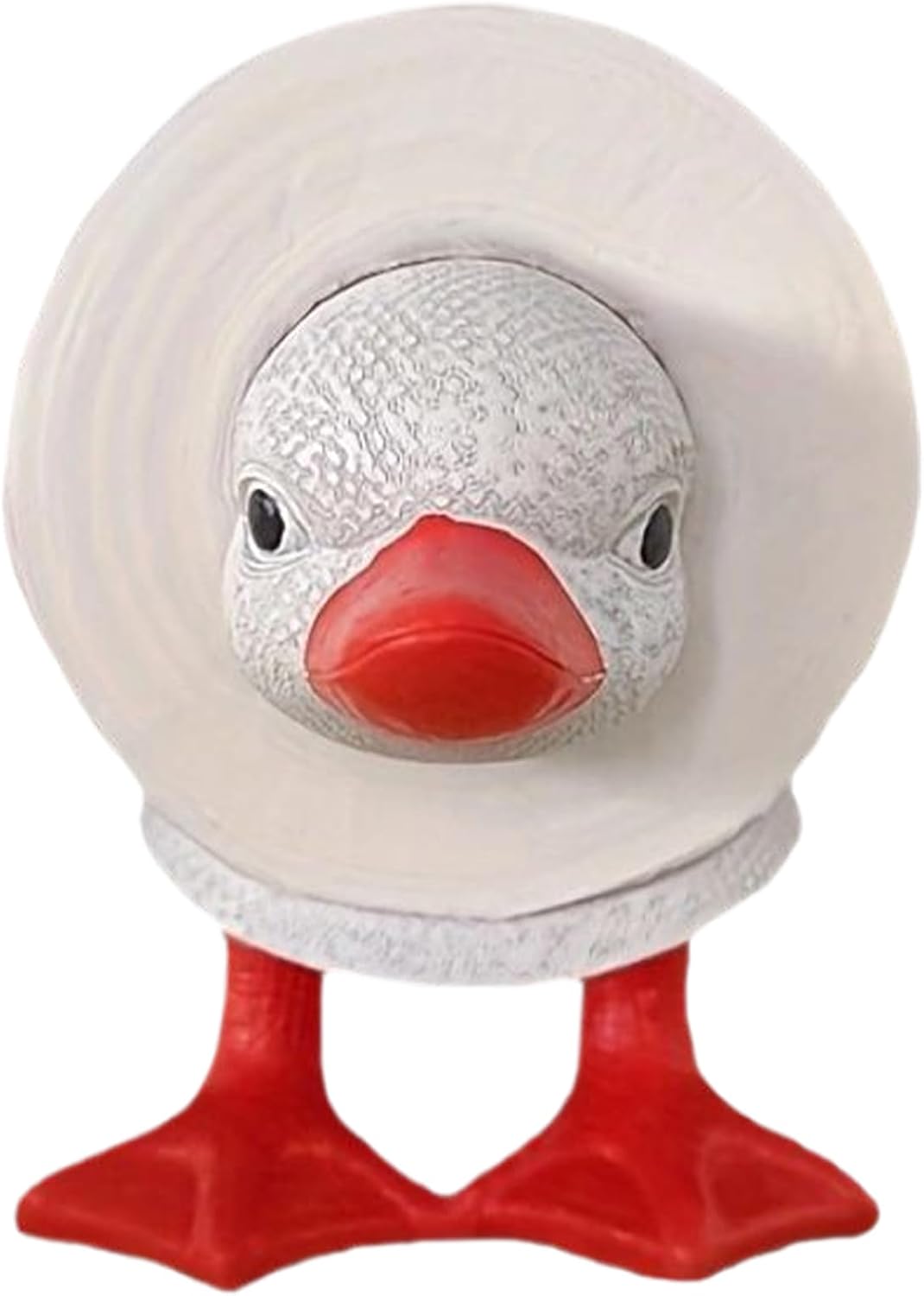 Duck Toilet Roll Holder – Animal-Themed Bathroom Accessory, Sturdy Freestandings Design, 370g Compact Portable Build, Decorative Piece | Toilet Paper Holder for Apartment Restroom Under Cabinet Home