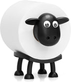 1PCS Toilet Roll Holder, Sheep Design Funny Toilet Paper Holder Free Standing, Tissue Paper Roll Storage for Bathroom Decor