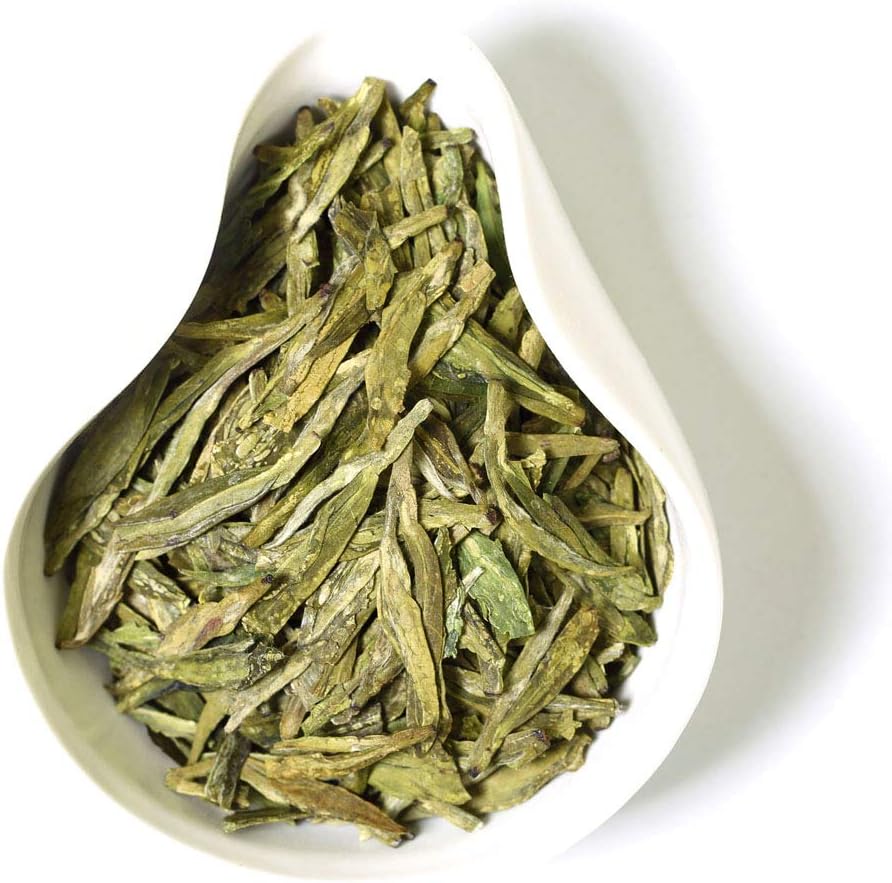 GOARTEA - Dragon Well Longjing Green Tea - 100g / 3.5oz Supreme Grade - West Lake Dragonwell Green Tea Loose Leaf - Chinese Spring Xihu Long Jing