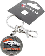 NFL Impact Keychain - Colorful and Durable Keychain Accessories for Keys, Bags & Purses