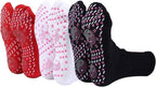 INOOMP 3 Pairs Tourmaline Thermal Circulation Self-Heating Shaping Socks,Tourmaline Slimming Health Sock,Foot Massage Thermotherapeutic Sock