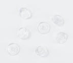 Silicone Spectacle/Eye Glass Nose Pads| Round| 9mm| Screw Fit |50 pcs| by Sports World Vision