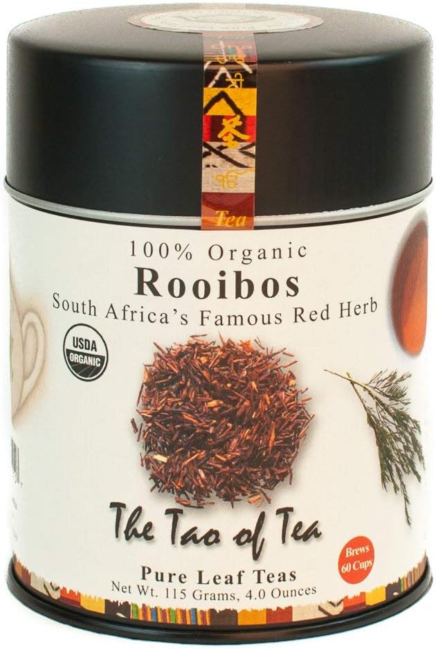The Tao of Tea, Rooibos Tea, Loose Leaf, 4 Ounce Tin