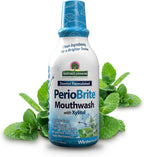 Nature's Answer Periobrite Wintermint All-Natural Mouthwash Promotes Healthy Teeth & Gums, Fights Bad Breath Flouride-Free 16oz (2 Pack)