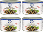 Eastern Feast - Stuffed Grape Leaves, 14 oz / 400g, (4 PACK) Vegan Suitable
