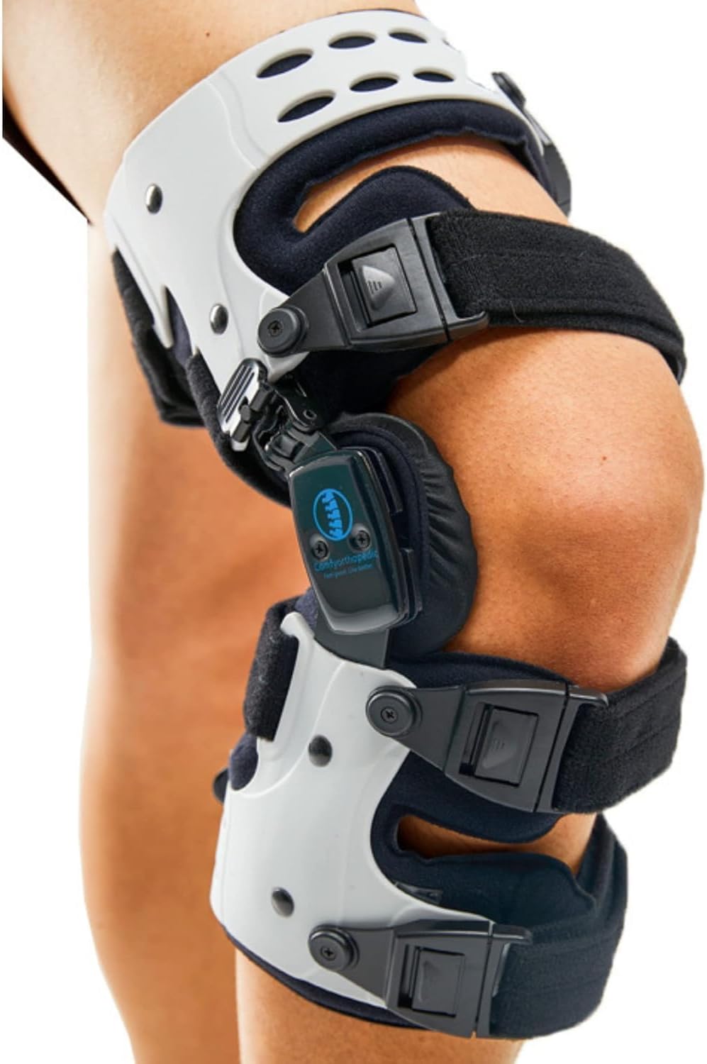 Comfyorthopedic Men & Women UPGRADED OA Unloader Knee Brace, Medial Arthritis Pain & Osteoarthritis Offloader, Best Bone on Bone Cartilage Joint Support L1851 L1843 Built-in Hex Key, Right