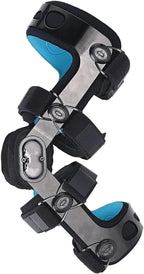 Orthomen Functional Knee Brace, for ACL MCL PCL Meniscus Ligament Sports Injuries, Adjustable Hinged ROM Orthopedic Knee Orthosis for Men & Women (XXL-Left)