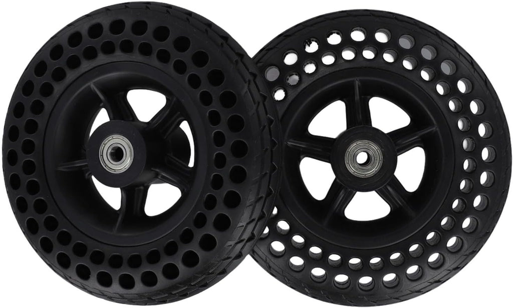 7Inch 7x1 3/4 Scooter Replacement Wheels Parts, Wheelchair Front Wheels Casters, Heavy Duty Solid Tires, Fits Most Standard Scooter