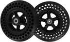 7Inch 7x1 3/4 Scooter Replacement Wheels Parts, Wheelchair Front Wheels Casters, Heavy Duty Solid Tires, Fits Most Standard Scooter