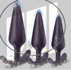 New Portable 3pcs Silicone Butt Training Tool Anales Trainer Set Plug Butt for Women Trainer Kit Adult Toys Relaxing Toys Tool for Men Women Sunglasses ZFH-9