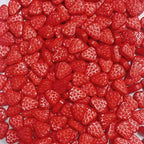 PhilaeEC Red Strawberry Sprinkles Edible for Cake Decoration Spring Sprinkles Baking Cookie Cupcake Toppers Decoration Christmas Vanlentine Easter Supplies