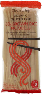 CLEARSPRING Organic Thin Brown Rice Noodles, 200 GR