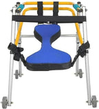 Walker, Lightweight Folding Cerebral Palsy Walker Child,with Padded Child Standing Frame,for Toddlers, Kids, Teens(Medium)